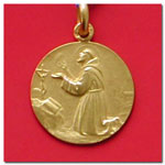 medalla San Francisco de Asis